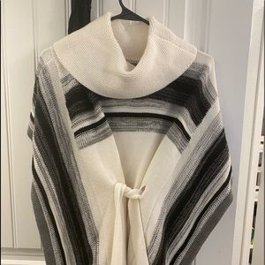 Sweater poncho